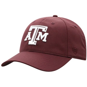 Men's-Top of the World  Maroon Texas A&M Aggies Victory Trainer Adjustable Hat - Picture 1 of 4