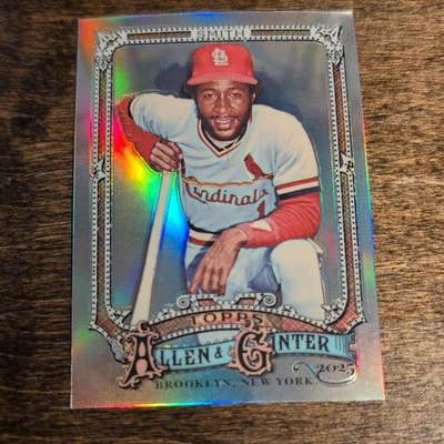 2025 Topps Allen & Ginter Ozzie Smith Chrome refrator Cardinals #58 - Imagem 1 de 2