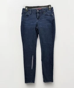 Pantalones de mezclilla Lucky Brand para mujer 6/28 (29x27) azul Leyla ajustados tiro bajo lavado oscuro - Imagen 1 de 17
