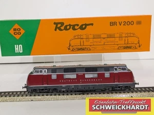 Roco H0AC 43928 - Dieselellok V200 035 DB Ep3 rojo analógico EMBALAJE ORIGINAL SH225215 - Imagen 1 de 8