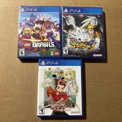NUEVO LOTE DE JUEGOS PS4: Lego Brawl, Tales of Symphonia, Naruto Ultimate Ninja Storm 4 Foto 1 de 4