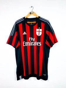 AC MILAN 2015/2016 HOME FOOTBALL SHIRT ADIDAS SOCCER JERSEY [XL] - Picture 1 of 10