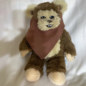 Build A Bear Ewok Star Wars 2016 W/Brown Hood 12” Sewn Eyes - Picture 1 of 9
