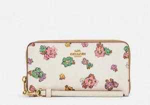 Coach Full Size Floral Wallet - Picture 1 of 3