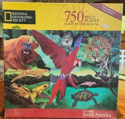 Rompecabezas de 750 piezas National Geographic Society "Up Close South America" Foto 1 de 4