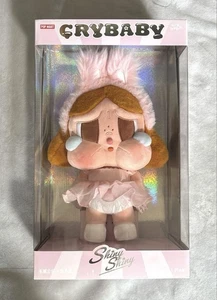 New POP MART Crybaby Shiny Shiny Series Plush Doll Pink Collectible Japan - Picture 1 of 7