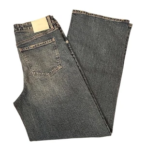 Express Wide Leg High Rise Damen Jeans 8R Dark Wash Neu mit Etikett umweltfreundlich Stretch - Bild 1 von 16