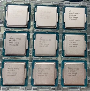 Intel Xeon E3-1270 V5 4-Core 8-thread 8MB 80W 3.60GHz LGA1151 CPU processor - Picture 1 of 1