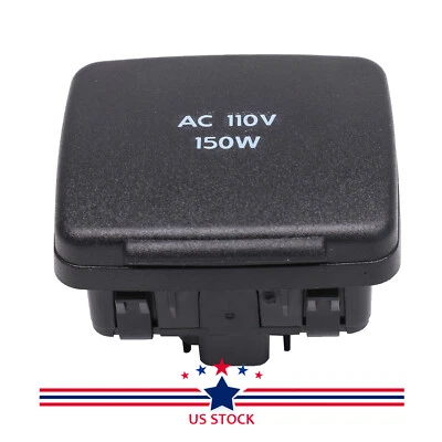 Enchufe de toma de corriente trasero auxiliar para consola central BC3Z-19N236-A para Ford Lincoln Foto 1 de 4