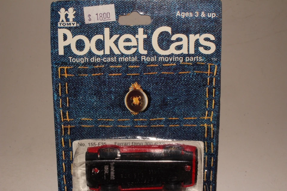 TOMICA POCKET CARS #F35 FERRARI DINO 308, ROJO, NUEVO EN PACK Foto 1 de 4