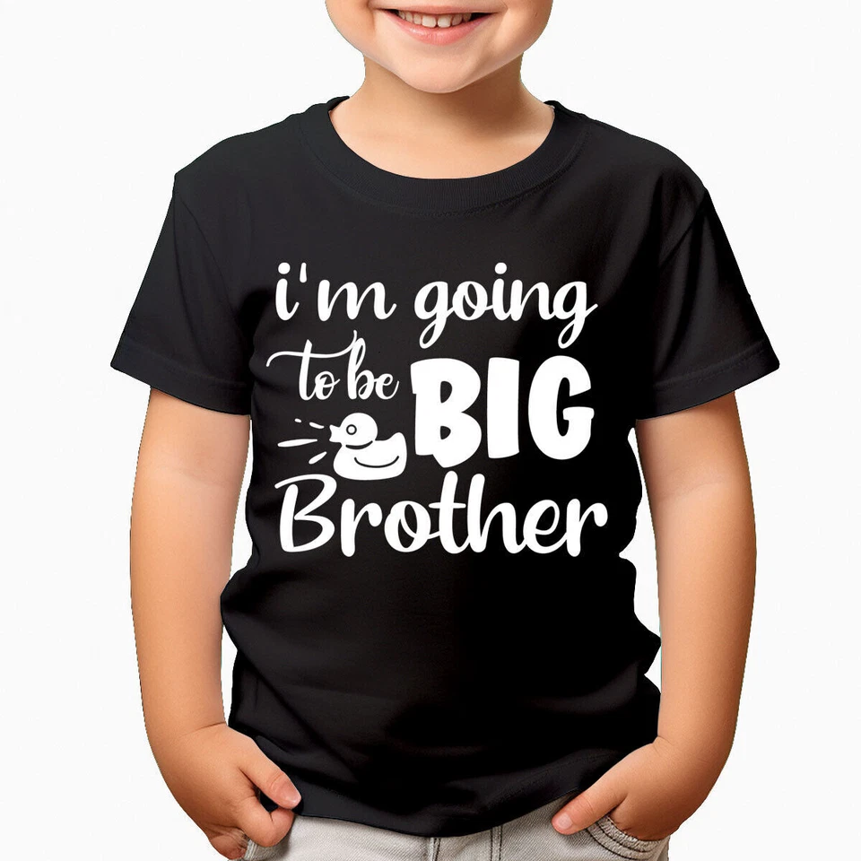 Im Going To Be A Big Brother Baby Announcement Boys Girls Kids T-Shirts 3#TA-35 - Image 1 of 1