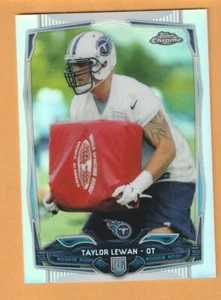 Taylor Lewan Tennessee Titans 2014 Topps refractores cromados #180 Michigan 11H - Imagen 1 de 2