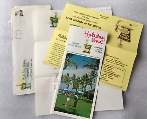 Brochure anni 70 Pompano Beach FL Holiday Inn HOTEL carta intestata 1350 S Ocean Blvd - Foto 1 di 5