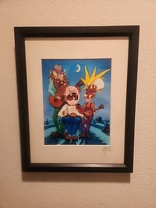 Yonder Mountain String Band Poster Art Print Band Signed And Ftamed By Artist - Picture 1 of 14