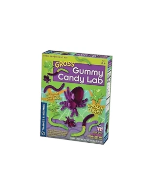 Gross Gummy Candy Lab - ¡Gusanos y arañas! Kit Experimental STEM Sweet Science,...  Foto 1 de 4
