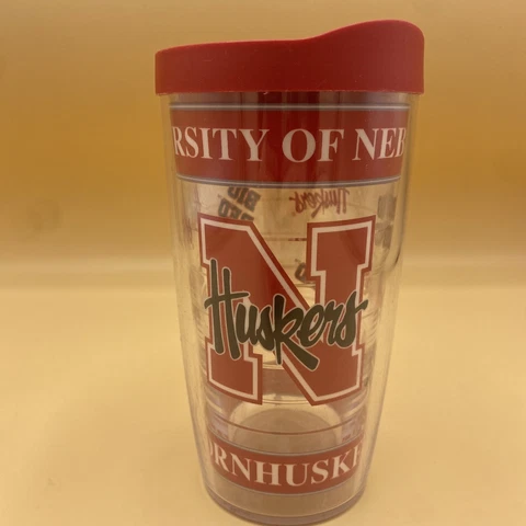 Nebraska CornHuskers Tervis Cup Tumbler 16 Oz go big red NU - Huskers Cover
