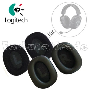 Original Logitech Ersatz Ohrpolster Kopfhörer G PRO X  1  / 2 or  Wireless - Picture 1 of 5