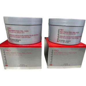 (2 PACK - 100 almohadillas) Almohadillas exfoliantes perfeccionadoras de la piel Elizabeth Arden Pro 2,3 fl. oz - Imagen 1 de 1