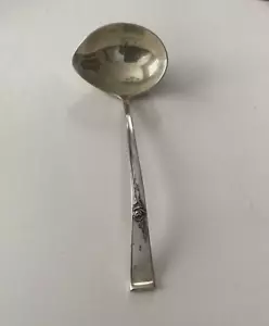 Reed & Barton ~ Sterling Silver ~ Classic Rose ~ Sauce Ladle ~ 5 1/2" - Picture 1 of 5