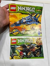 LOT 70502 LEGO Ninjago The Final Battle Cole's Earth Driller 9442 BOOK only