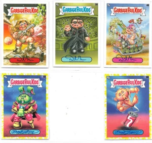 Garbage Pail Kids: Intergoolactic Mayhem - Selección de tarjetas de autógrafo y parche casi nuevo - Imagen 1 de 16