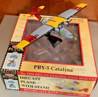 PBY-5 Catalina. USAF Maritime Rescue. Die Cast Metal. New in Box. 1:150 scale. - Image 1 of 4