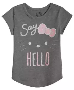 Hello Kitty Little Girls Cotton T-Shirt - Picture 1 of 2