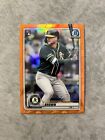 Seth Brown | 2020 Bowman Chrome | Orange Refractor /25 | Rookie Card RC. rookie card picture