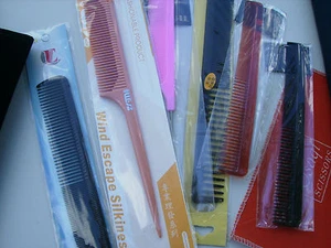 Choose 1 _Salon Hair-Cutting Hair Styling Tail Comb | Detangling ,Styling Comb - Picture 1 of 24