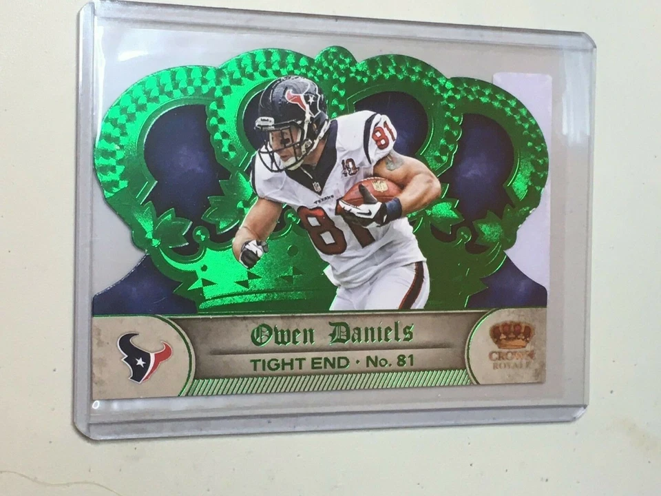 F39652 2012 Crown Royale Die Cut /49 OWEN DANIELS TEXANS - Image 1 of 1