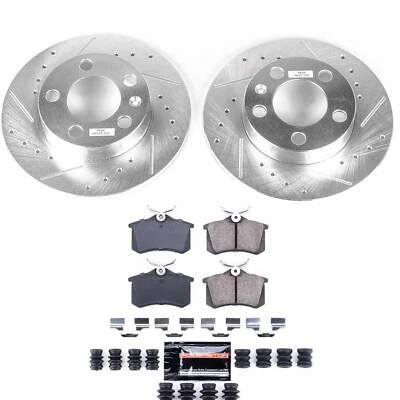 PowerStop Disc Brake Kit Rear - Fits Volkswagen Beetle 1998-2010, Volkswagen Gol - Image 1 of 4
