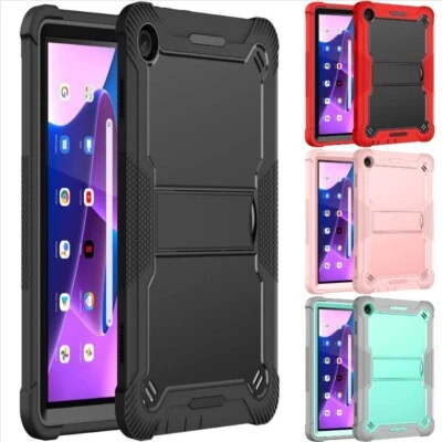 For 10.1 Lenovo Tab M10 Plus X606 HD TB328 Gen3 Hard Cover Shockproof Stand Case