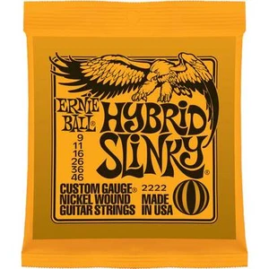 Ernie Ball P02222 Hybrid Slinky Nickel Wound Set, .009 - .046 - Picture 1 of 1