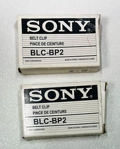 2Box 4 Pcs SONY  BLC-BP2 - Belt Clip for UTX-B2 Bodypack Transmitter 1 Box 2 Pcs - Picture 1 of 3