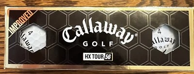 Callaway Golf HX Tour Contains 3 Balls in Box Brand New Solid Core 1 Sleeve - Image 1 of 4