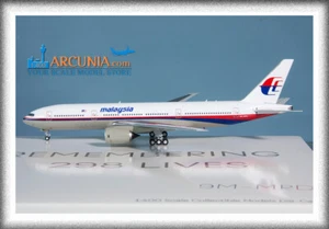 NG Models 1:400 Malaysia Airlines Boeing 777-200ER "9M-MRD" 72053 - Picture 1 of 5