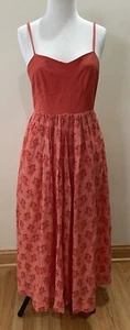 The Great The Camelia 1 Maxi Dress Women's Orange - Picture 1 of 14
