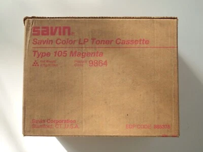 Ricoh/Savin 885378 9864 105 Magenta Toner Cassette for C7435/DSc38u/CL7000 NEW - Image 1 of 4
