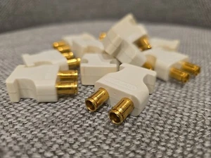 Damar & Hagen Brückenstecker ohne Abgriff Weiß (11 Stück) - Bild 1 von 3