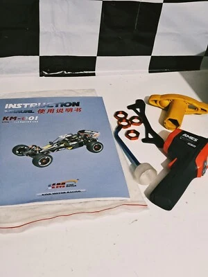 1:5 King Motor KSRC-001 Instruction Manual Parts Lot Gas Buggy HPI BAJA 5B Rovan - Image 1 of 4