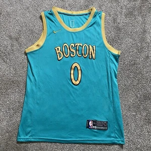 Mens 52 Small Boston Celtics Nike Jayson Tatum 0 NBA Swingman Basketball Jersey - Picture 1 of 5