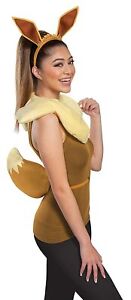Eevee Kit Pokemon Fancy Dress Up Halloween Adult Costume Accessory
