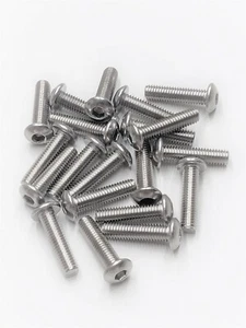 Stainless Steel 3x12mm Button Head Machine Screws (20) Traxxas 2578 HEX 4-TEC - Picture 1 of 1