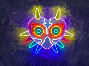 22"x22" Majora's Mask Legend Of Zelda Flex Led Neon Sign Light Party Gift Bar