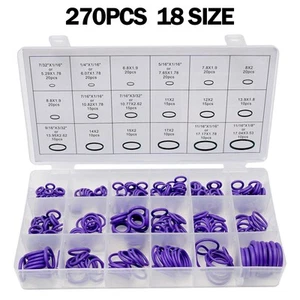O-Ring Washer 18 Size Repair Kit Seal Set Repair Kit Automotive Seal Set - Picture 1 of 12