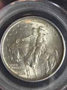1925 Stone Mountain 50c Half Dollar PCGS MS65 Toned - Picture 1 of 8