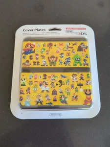 New Nintendo 3DS Kisekae Cover Plates Super Mario Maker Yellow 067 Sealed M42 - Picture 1 of 5