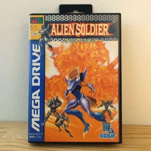 Sega Mega Drive Alien Soldier (Japan) Cartridge Tested UPC 4974365541309 - Picture 1 of 11
