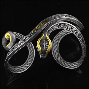 Pulsera Vintage Hecha a Mano Única Apertura Pulsera Joyería - Imagen 1 de 10