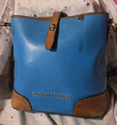 Bolso de Hombro Hobo DOONEY & BOURKE Claremont Cuero Turquesa Foto 1 de 4